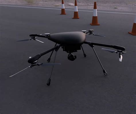 nyx electric quadcopter tactical uas  isr rif