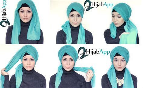 hijab app turban tutorial side  wrap  youtube
