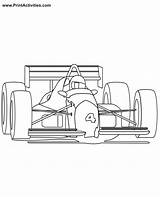 Rennwagen Kleurplaat Formel Raceauto Letscoloringpages Colouring Racecar Pistas sketch template