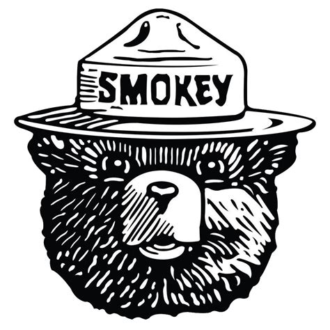 smokey  bear drawing debbeezakaria