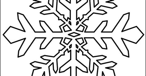 printable snowflake template printable template snowflake click