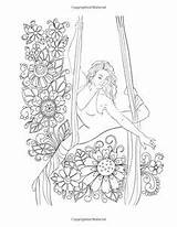 Coloring Pages Aerial Silks Silk Books Hoop Dance Fairy Colouring Drawing Arts Adult Cute Acrobatics Choose Board sketch template