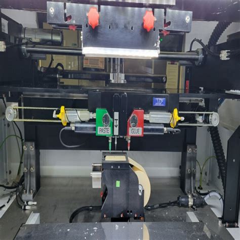 speedprint technology sp screen printer  paste glue dispense heads