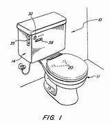 Patents Toilet Control sketch template