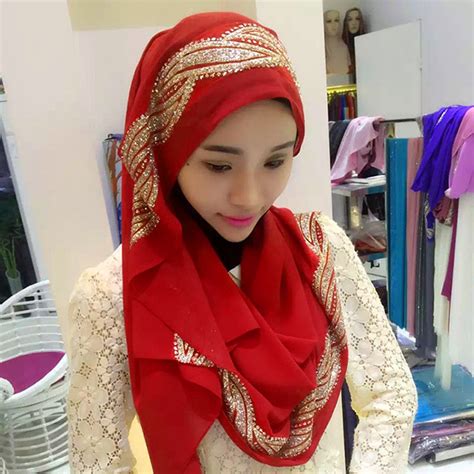 Dubai Hijab Muslim Fashion Scarf Head Cover In Mixed Colors Buy Dubai
