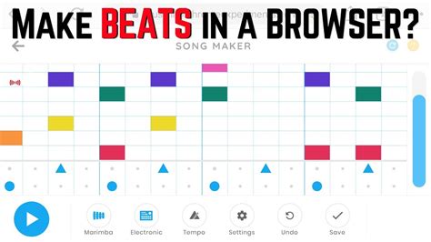 google chrome song maker  step sequencer   browser youtube