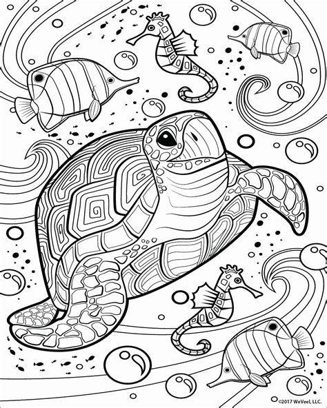 printable coloring pages sea animals  dxf include