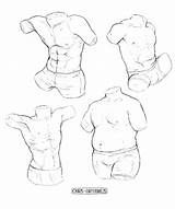 Torso Reference Poses Infernalis Canis sketch template