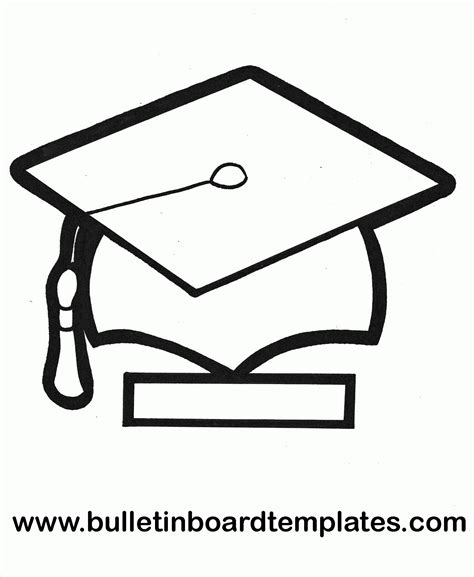 graduation cap template  printable  printable