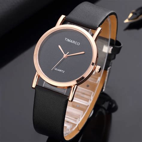 top brand watches women luxury brand quartz watches ladies pu leather  business casual