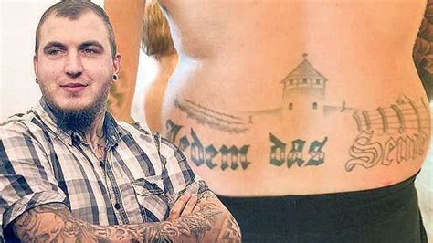 Landgericht Brandenburg Kz Tattoo übertätowiert Trotzdem Acht Monate