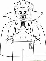 Strange Doctor Coloring Lego Pages Printable Coloringpages101 Color Comments Kids Popular sketch template