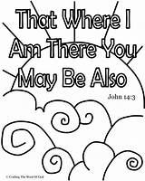 Coloring Pages Am Sheets Ascension School Sunday Activity John Way Bible Clipart Colouring Kids Where There Also May Craft Printable sketch template