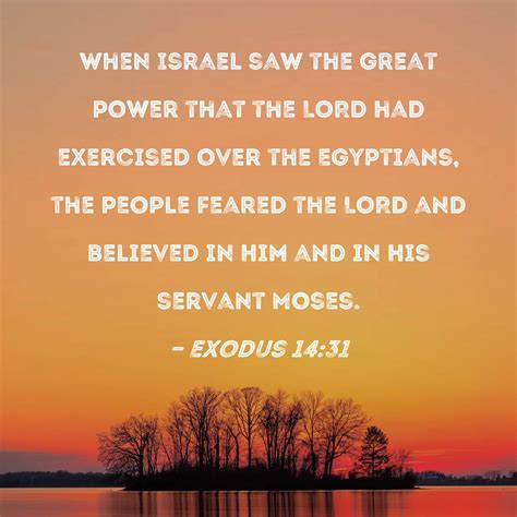 exodus   israel   great power   lord  exercised   egyptians