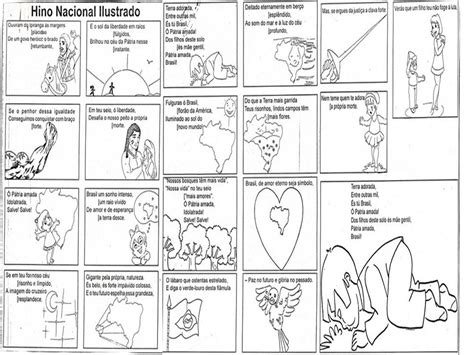 babat hino nacional brasileiro ilustrado