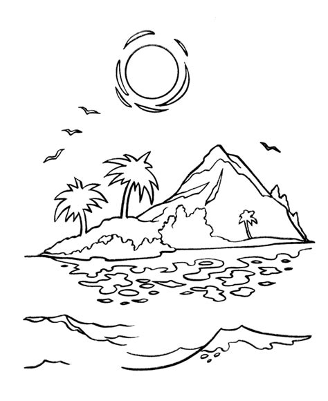 coloring pages tropical coloring home
