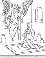 Annunciation Mysteries Joyful Rosary Angel Archangels Sorrowful Thecatholickid sketch template