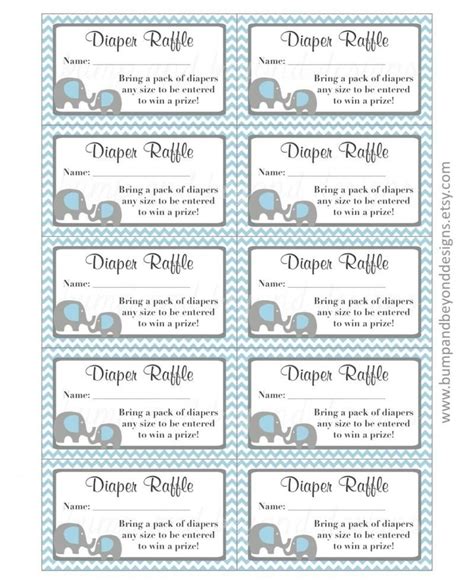 diaper raffle ticket printables printable word searches