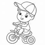 Bicycle Tricycle Vectors sketch template