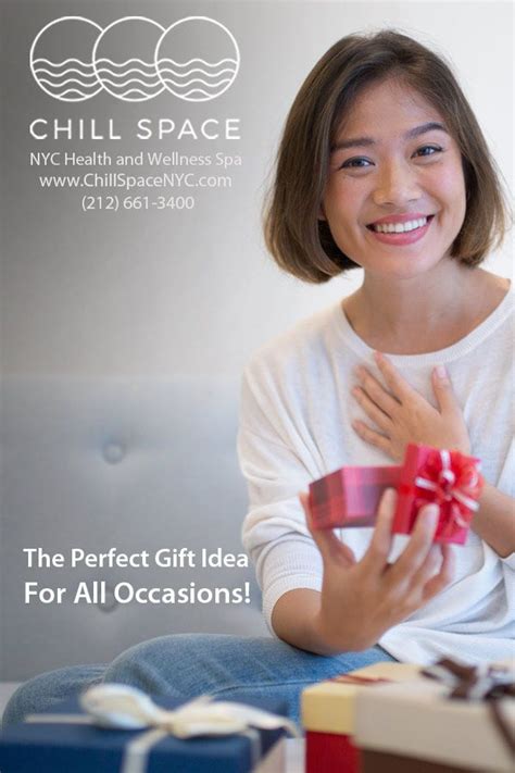 chill space        spa gift card