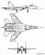 Sukhoi Blueprint Su 27 Flanker Aircraft Fighter Airplane Su27 Blueprints Military Model Drawings Drawing Plane Plans Air Designs Jets Russian sketch template
