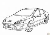 Peugeot 407 Subaru Imprimer Autos Dibujo Modernos Gendarmerie Dessins Ausdrucken Ausmalbild Coloriages sketch template