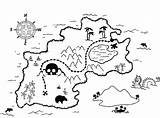 Map Treasure Pirate Coloring Kids Maps Drawing Pages Printable Colouring Color Getdrawings Getcolorings Print Choose Board sketch template