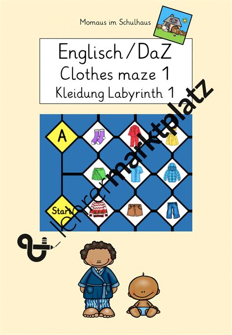 talking game clothes maze  clothes game maze