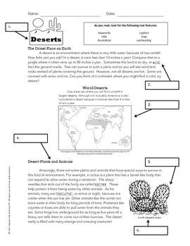 text features worksheet ideas  pinterest nonfiction