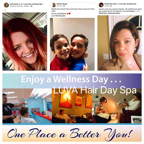 ages  styles luva hair day spa oneplacebetteryou hair nails