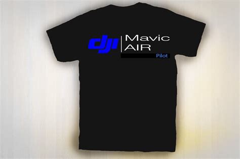 newest fashion dji mavic air drone pilot tee shirt mens sizes ships   neck hipster