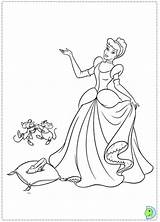 Coloring Disney Pages Sheets Cendrillon Coloriage Princess Cinderella Dinokids Printable Colouring Choose Board Close Imprimer sketch template
