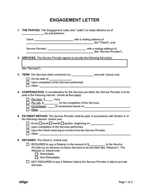engagement letter template fennersomer