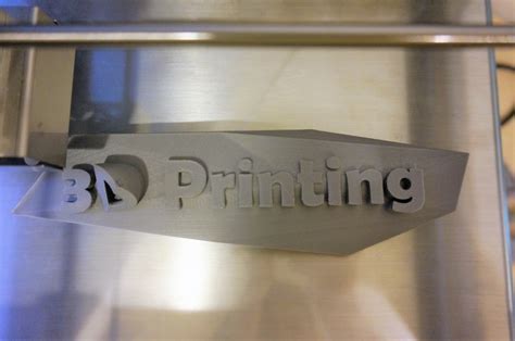 3d Printed Contemporary 3d Printing Sign By Nerdwarrior Pinshape