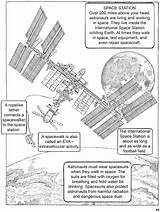 Space Station International Kids Pages Coloring Dover Publications Activities Welcome Outer Book First Doverpublications Template Choose Board Science sketch template