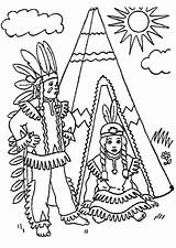 Tipi Indien Coloriage Indienne Coloriages Indiens Colorier Enfant Adulte Boy Teepee sketch template