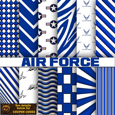 air force digital paper background scrapbook etsy digital paper
