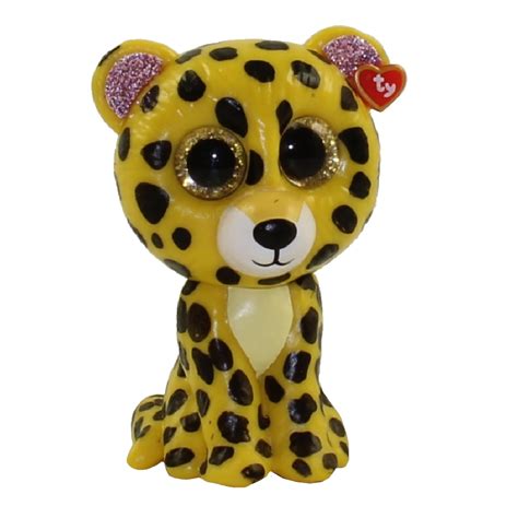 ty beanie boos mini boo figures series  speckles  yellow