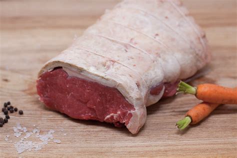 grass fed free range dry aged rolled sirloin from jurassic coast meats