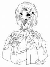Coloring Pages Kids Chibi Printable sketch template