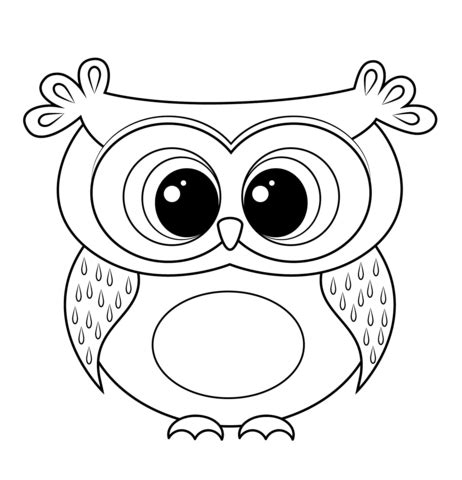 owls coloring pages coloring pages