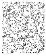 Coloring Pages Choose Board Flower Mosaic Letscolorit sketch template