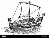Phoenician Barca Barche Navi Antico Clearences Oar Oars Vela Fenicio Merchant Trasporto Dragonboat Barco Storico Aggiuntivi Vele Antiguo Fenicia Xix sketch template