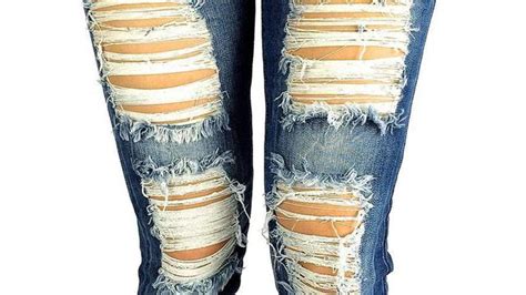 Contoh Gambar Celana Jeans Sobek Juwitala
