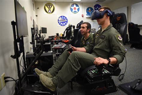 ftw innovation flight augments pilot training  vr technology air force article