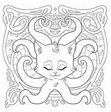 Coloring Tentacle Kitty Instagram Contest Pages Winners Announced Closed Amy King sketch template