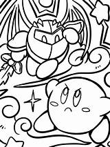 Kirby sketch template
