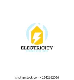 lightning logo design stock vector royalty   shutterstock