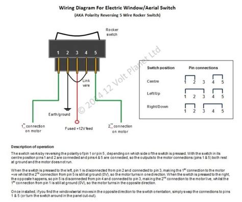 diagram  volt   rocker switch diagram circuit mydiagramonline