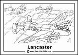 Lancaster Colouring Bombers Elijah sketch template